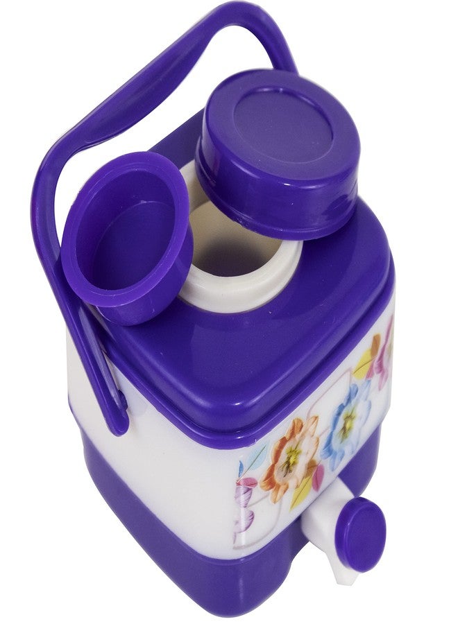 Spillbox إبريق ماء لعبة Spillbox، أدوات مطبخ منزلية مصغرة، لعبة تمثيلية للأطفال - (بنفسجي) - Image 5